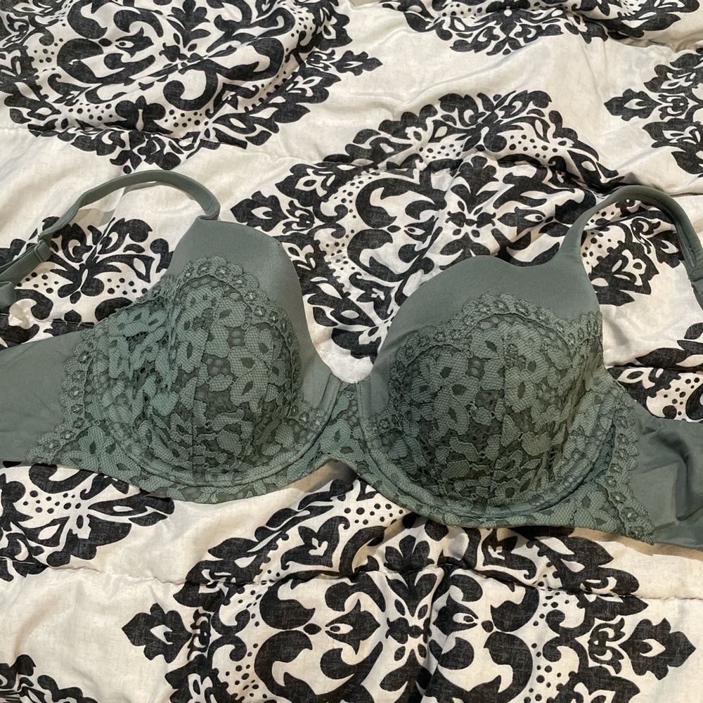 Victoria's Secret Sage Green Bra